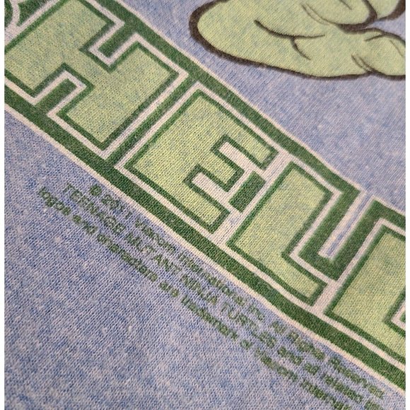 Size M 2011 RETRO - VIACOM - TMNT - HEROES IN A HALF SHELL - T SHIRT - Picture 5 of 8